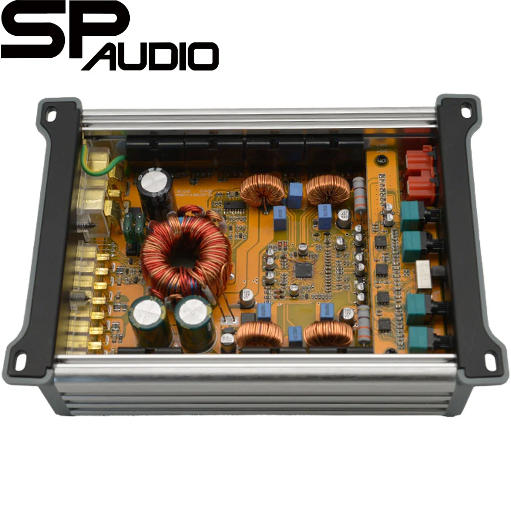 DSP Car amplifier Mini Size 80 Watts 4 Channel Car Audio Amplifier Class D A2B Full range Amplifier