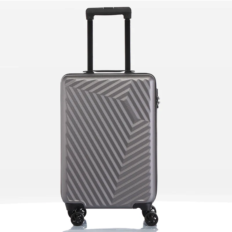 custom1/2/ 3 pcs abs pc suitcase 20 24 28 inch travelling bags luggage sets