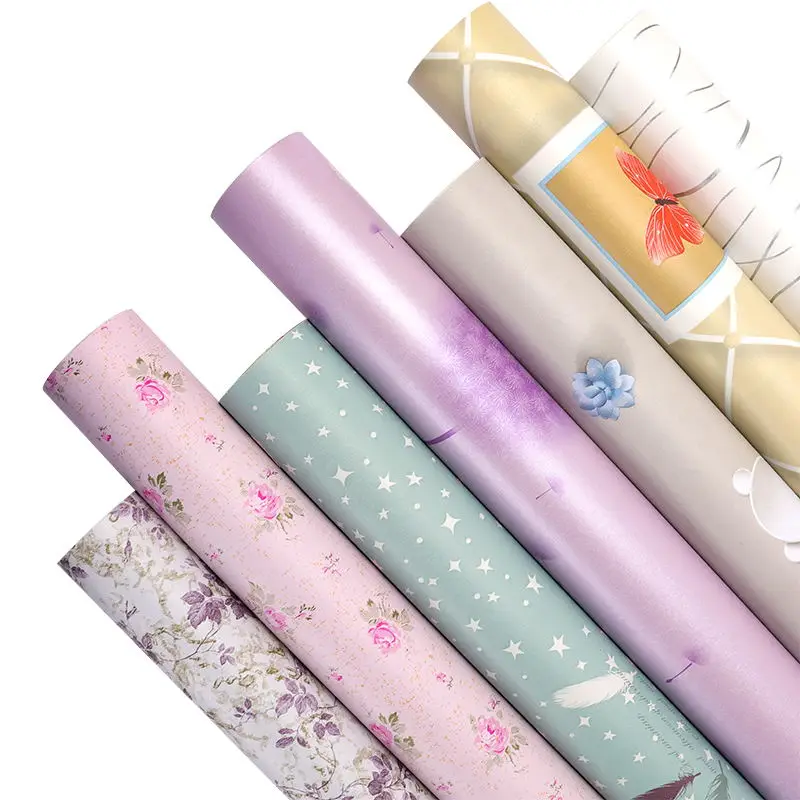 Designs Custom WallPaper Vinyl Popular Home Decoration Printed Self Adhesive WallPaper