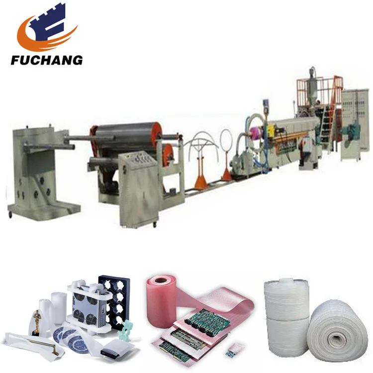 105 Plastic EPE Foam sheet machine extruder Price EPE Foaming Sheet Production Line of Chinese Manufacturing Factory