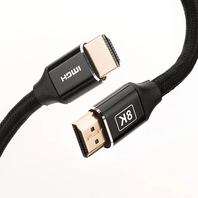 8K 60Hz 4K 120Hz Resolution Hdr HDMI Cable Ultra High Speed 48Gbps hdmi 2.1v Cable Certified 2.1 Version 8K HDMI Cable