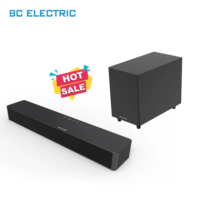 BV-H8D 2.1 CH home theatre system soundbar stereo with DSP TV Soundbar Wireless Soundbar