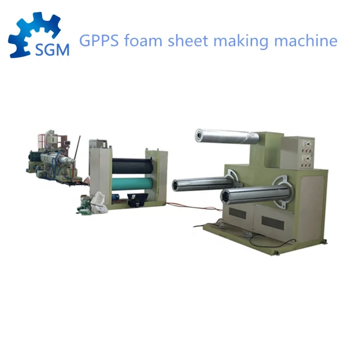 Polystyrene Foam Sheet Making Machine for foam plate/ dish and lunch box production line