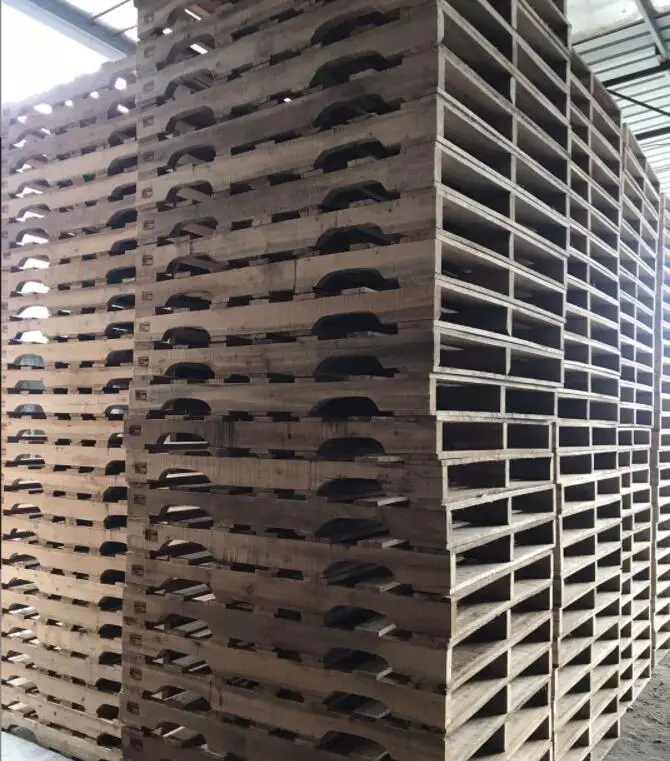 Cheap Solid Wood Floor Board Fumigation Wood Card Board Wooden Pallet Price