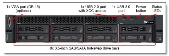 100% Brand New Original DELL PowerEdge R250 1U Xeon rack server