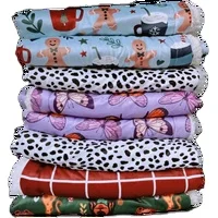 Hot Selling Washable Comfortable Soft Blanket Dogs Pet Bed Accessories printed pattern blanket custom design