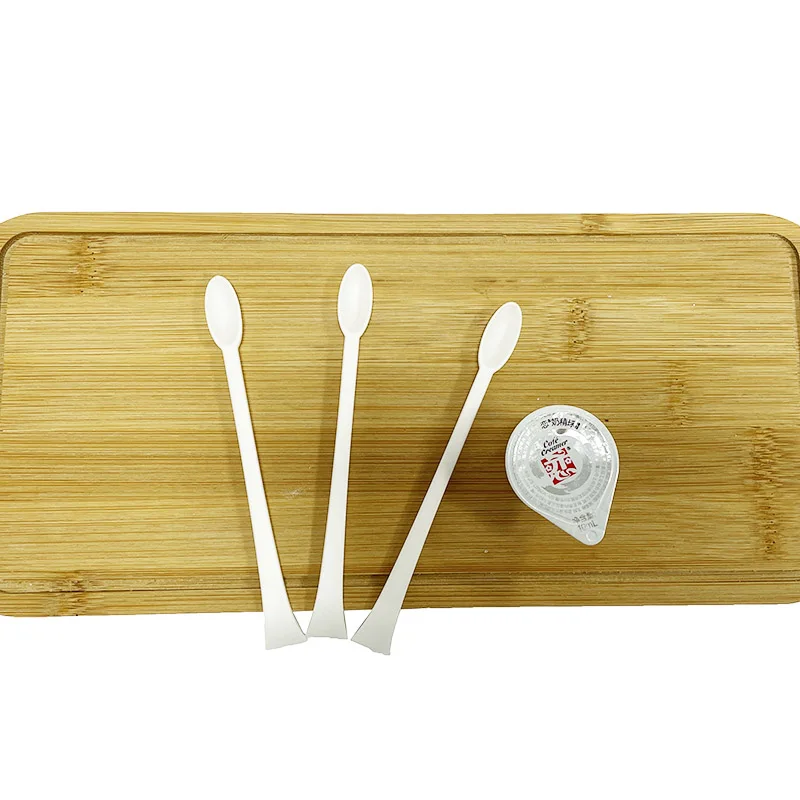 Disposable Coffee Stirrer Spoon PLA Coffee Stirrer Sticks BPI Biodegradable
