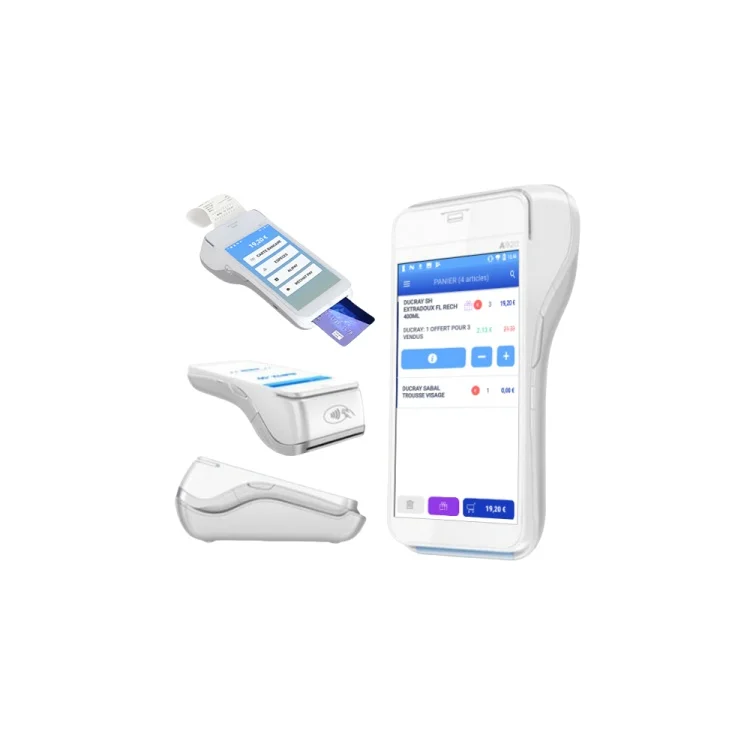 A920pro Android10 smart POS terminal supports all payment channels such as NFC and Magnetic Stripe and code scanning