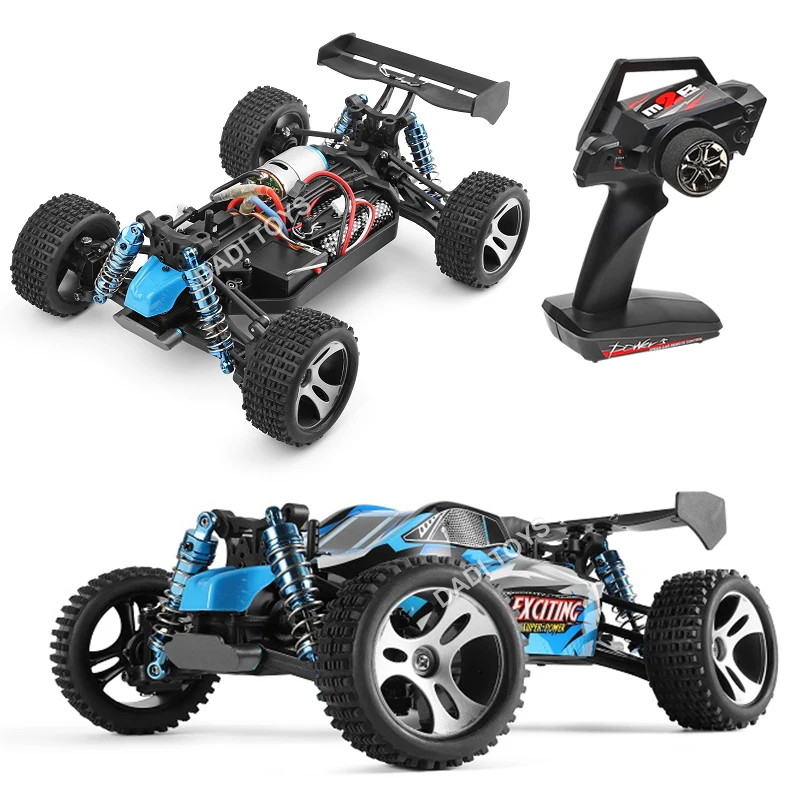 Wltoys на батарейках 2 4 ГГц 1:18 дистанционное управление радиоуправляемые автомобили внедорожники 4wd