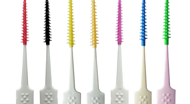 2022 New Trend  Factory Direct Portable TPE Rubber Interdental Brush Comfortable Toothbrush Silicone Dental Soft Picks