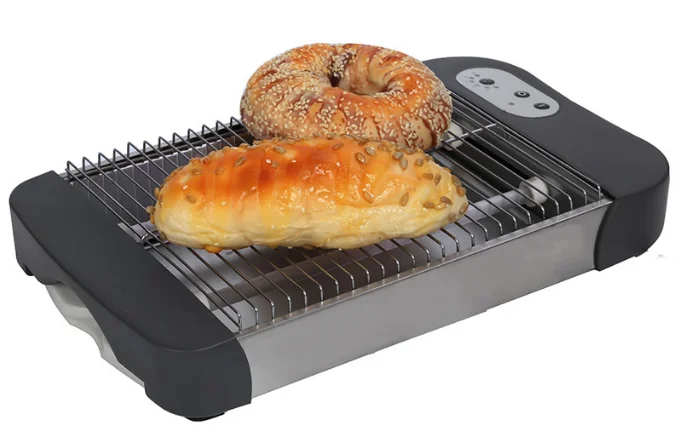 4 slice flat toaster, 600w flat toaster,electric flat toaster