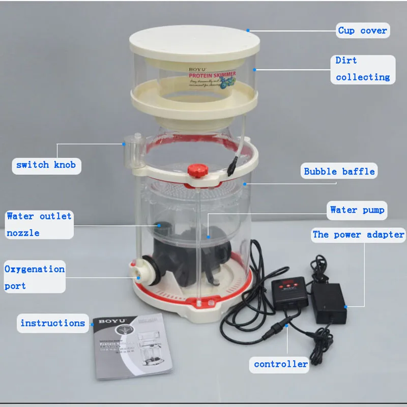 50w protein skimmer for fresh water aquarium fish tank high quality cheap protein skimmer for aquarium