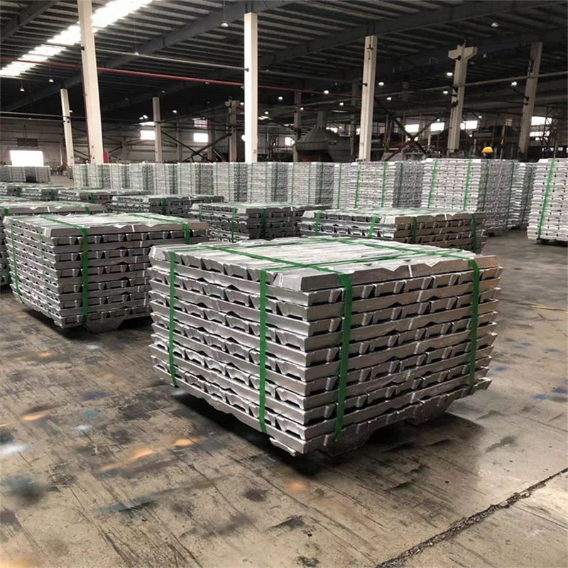 Hot Selling Aluminum Alloy Ingot ADC12 99.7 A7 A Grade Aluminum Ingots for for Building Transportation