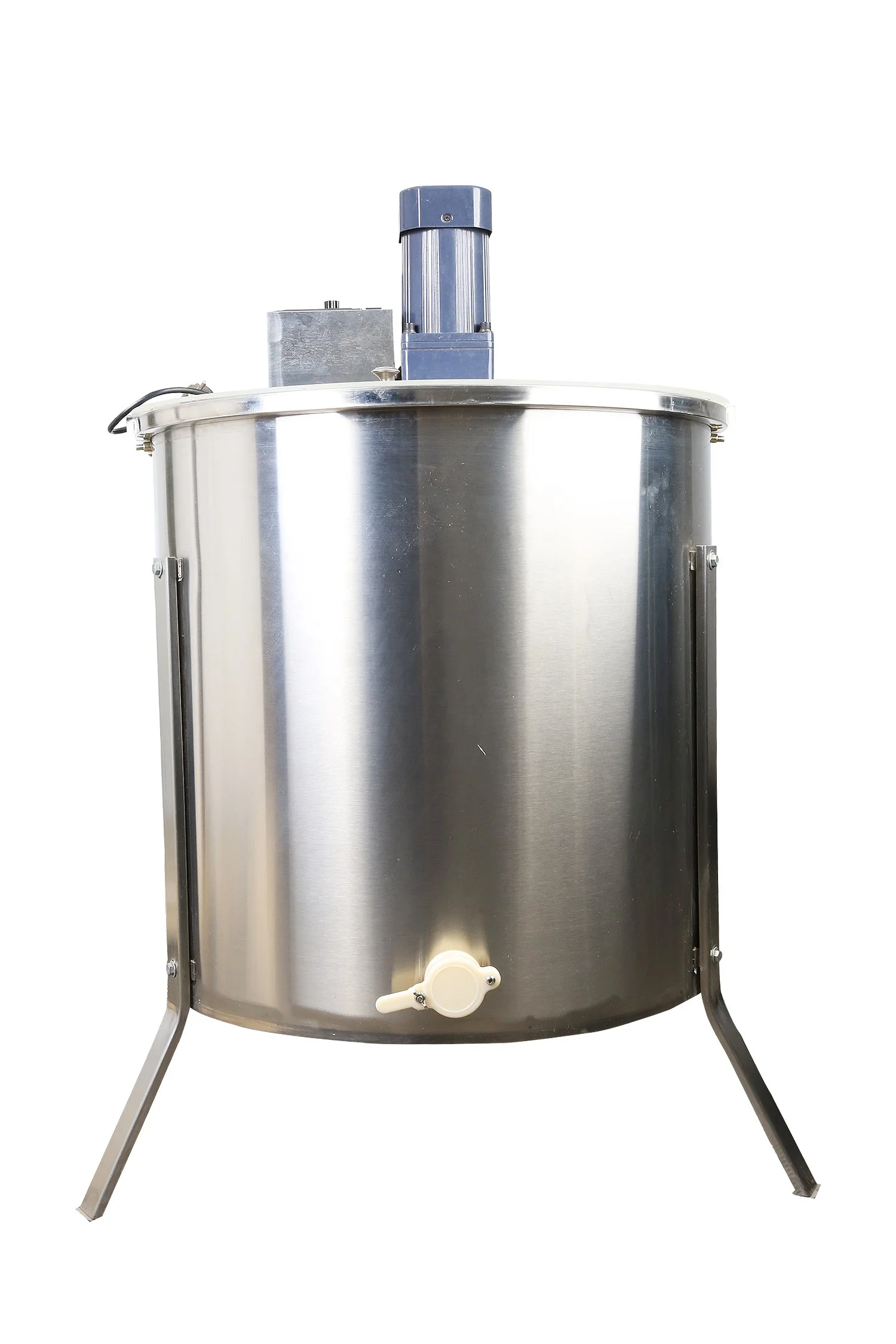 6 frames electrical seamless honey extractor Automatic Honey Centrifuge Machine With Vertical Motor