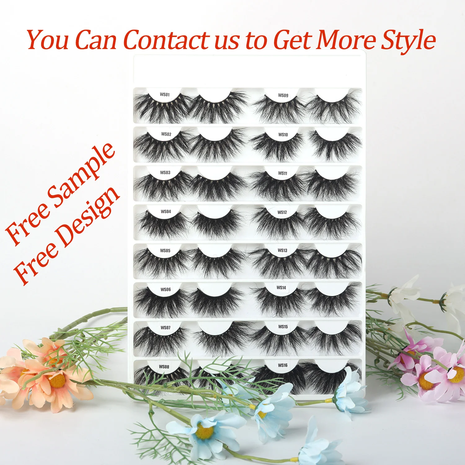 Korean  Silk False Eyelashes High Quality 3D Faux Mink Lashes