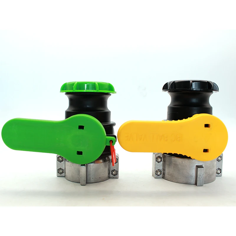 Ball Valve for IBC container S60*6 FEMALE  NPT MALE  DN50 *75MM pipe valve IBC tank coupling VALVE