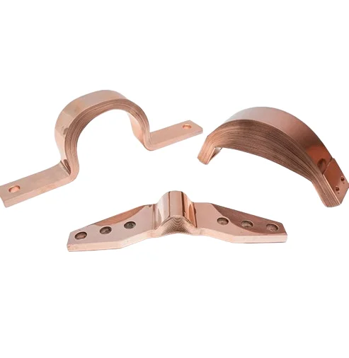 Factory Price Laminated Copper Busbar Conductor Battery Flexible Laminated Bus Bar Electrical Equipment Copper Laminated Busbars