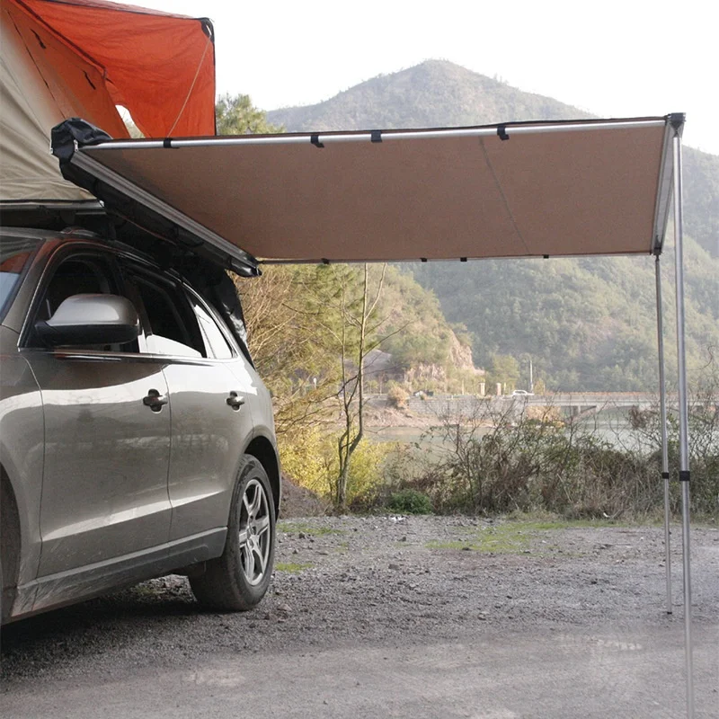 200x200x200cm Retractable roof side awning 4x4 4wd camping foldable car canopy