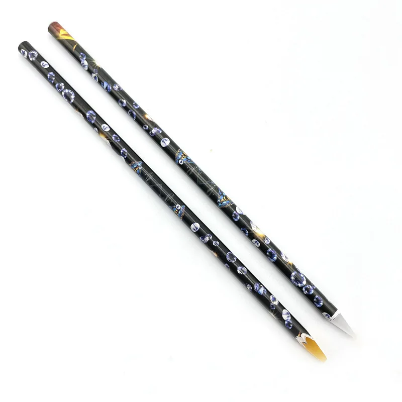 Nail Art Tools Rhinestones Picking Pen 5D Diamond Painting Crystal Wax Pencil Pens Picker Nail Dotting Pen Decor Tool
