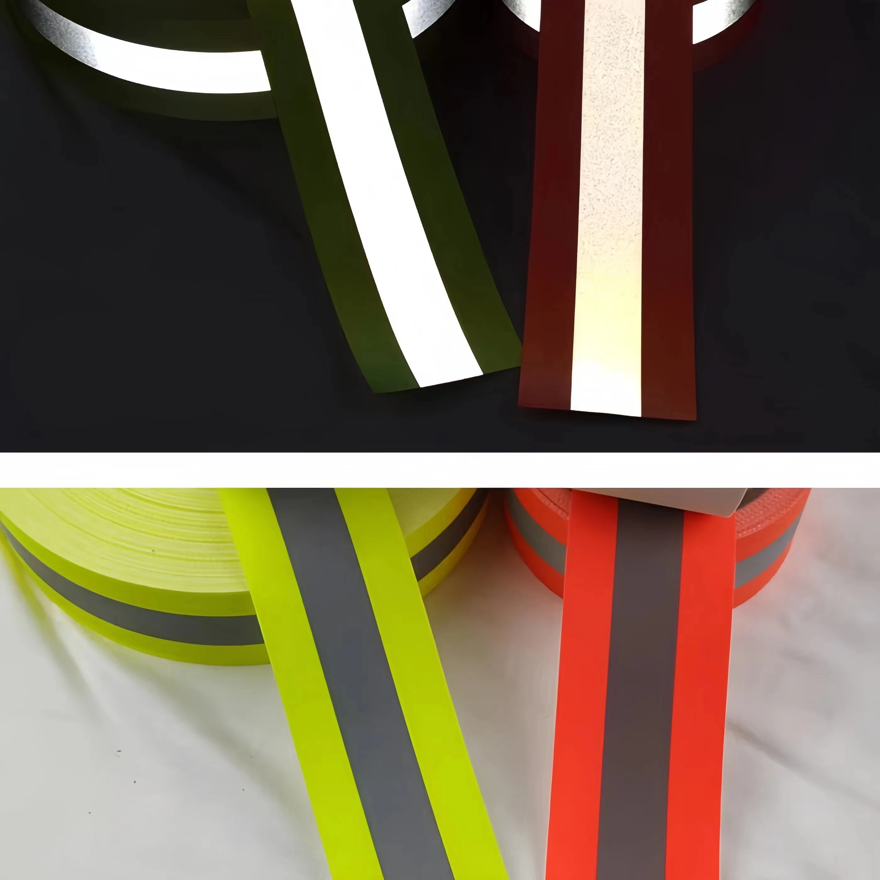 Reflective Fluorescence Yellow/orange Flame Resistant Retardant Fabric for Safety Clothing