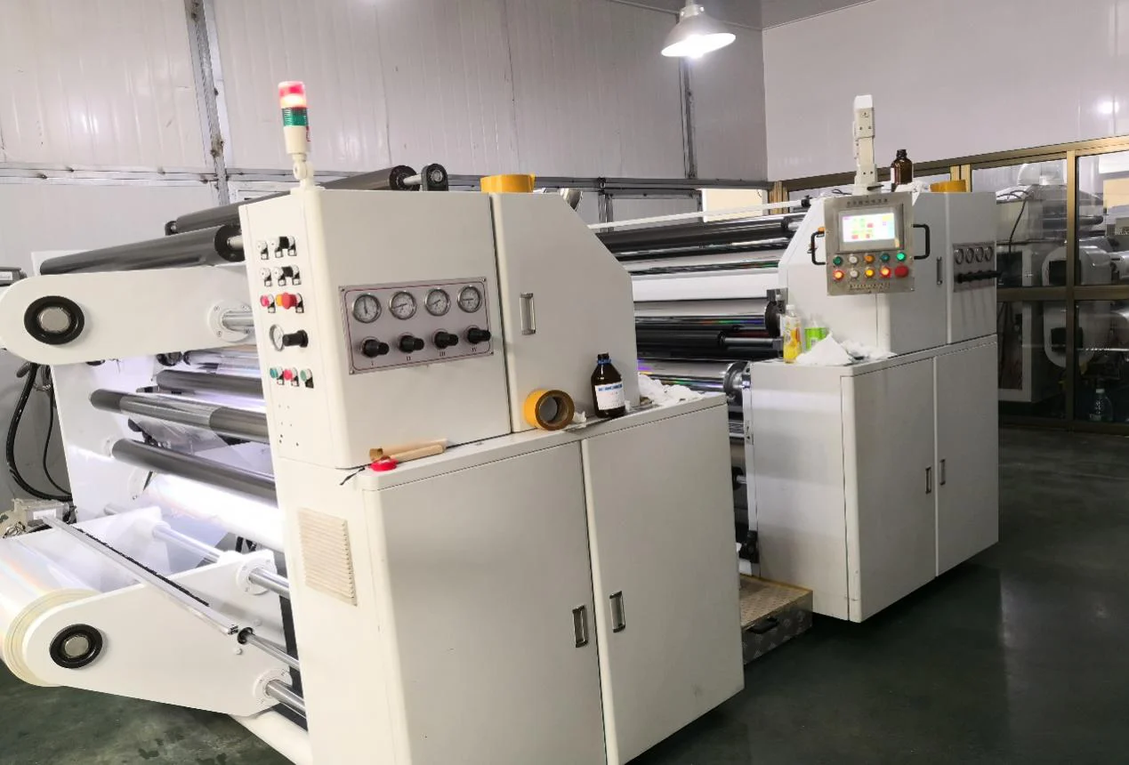 holographic laser film holographic making machine glitter film hologram embossing machine