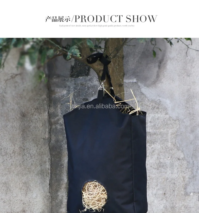 Lightweight Hot Sale Slow Feeder Horse Hay Bag with Custom Logo Horse Hay Net for Equestrian sports