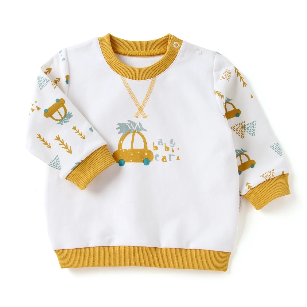 Good Price Wholesale Baby Sweaters Pullover Baby Cotton Sweatshirt Kids Clothes Girls 3-6 Baby Tops