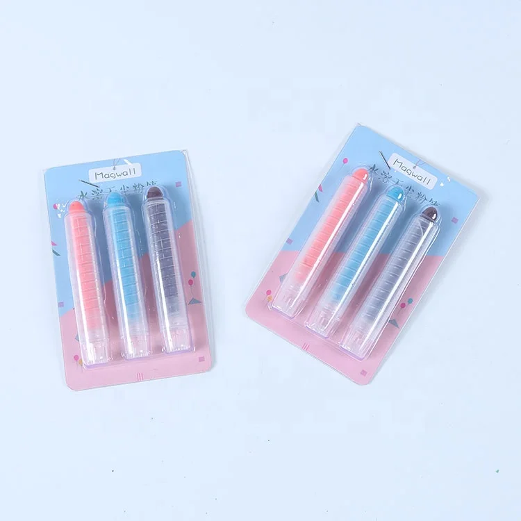 Competitive Price Kids 3 White Dustless Chalk Organic Pigment Dustless Chalk Accessories