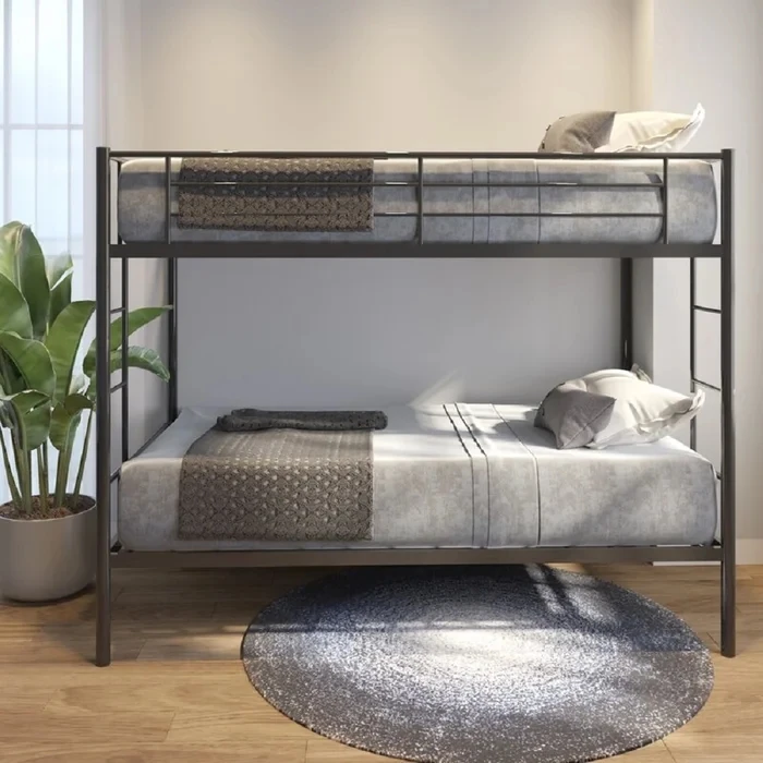 High Quality Custom Design Pictures OF Metal Double Decker Bed For Bedroom Metal Bunk Bed Adult