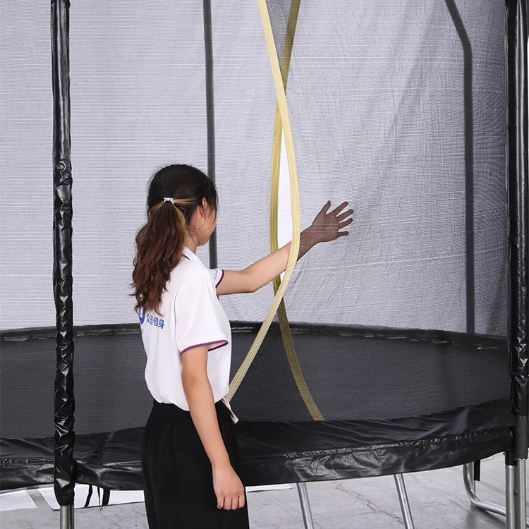 Zoshine Elastic Security Trampoline Easy to Assemble Trampoline with Marbles