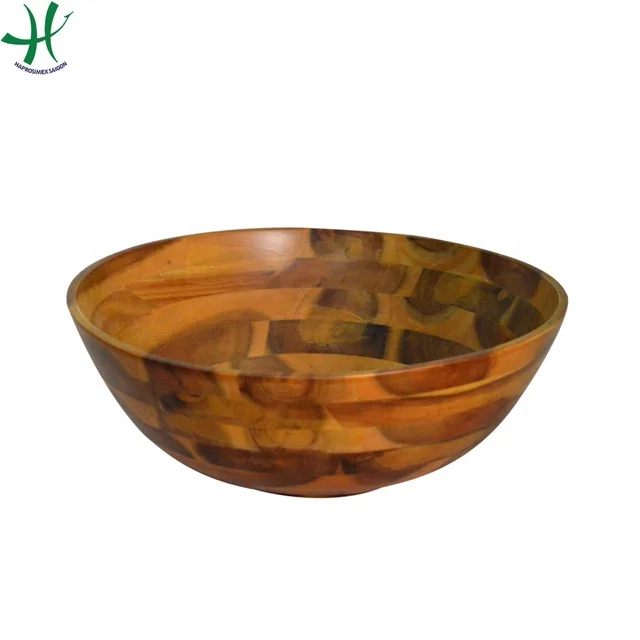 Round Wooden Small Bowl, serving food bowls for home and kitchen sproducts, dinnerware sets (TH 2972)