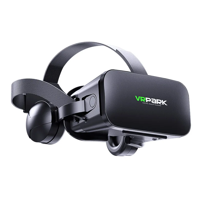 VRPARK J20 VR Очки виртуальной реальности 3D очки шлем с HIFI стерео наушники гарнитура наушники для 4,7-6,7 дюймов смартфон