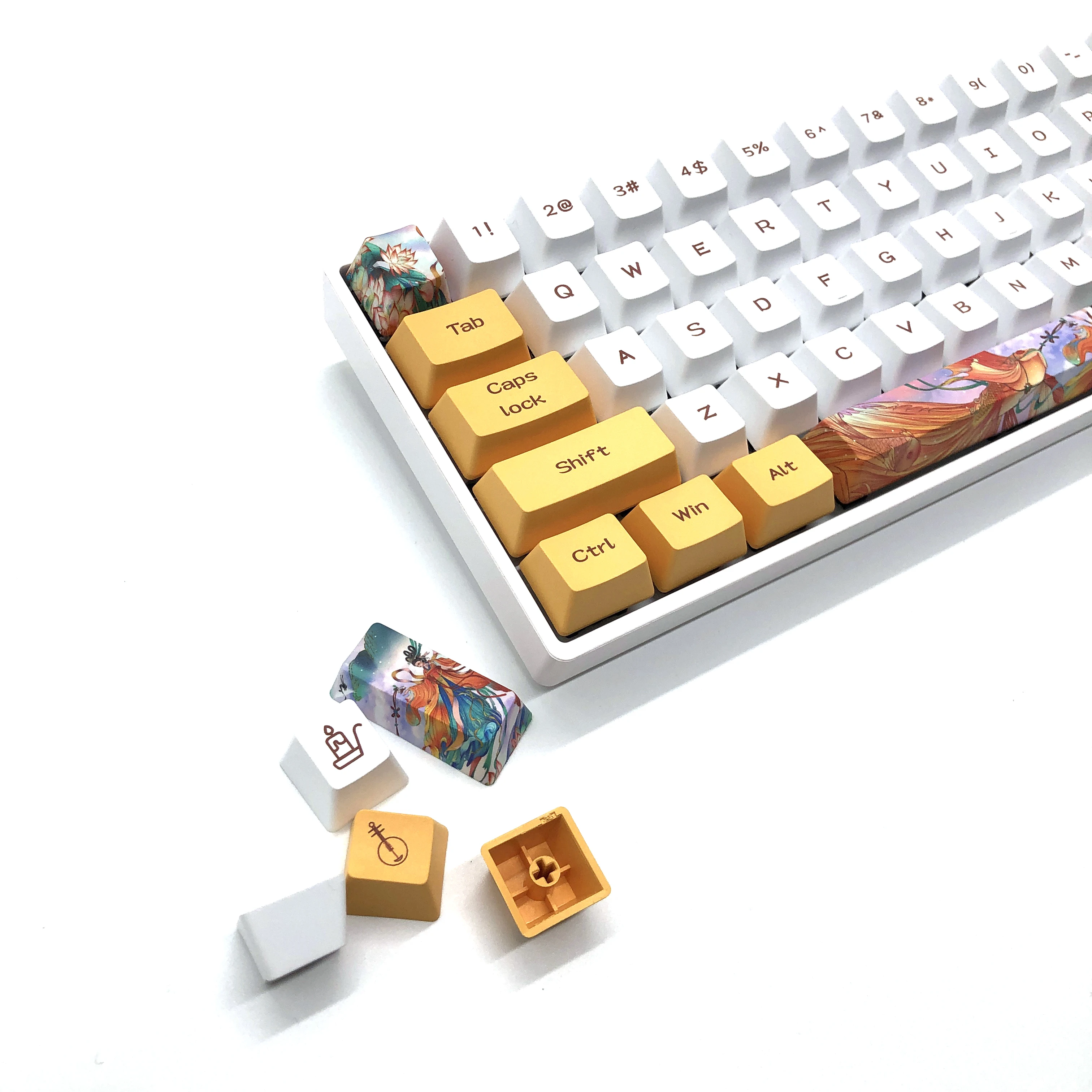 Пользовательские клавиши Esc Abs pbt сублимационная клавиатура с подсветкой Oem Xda