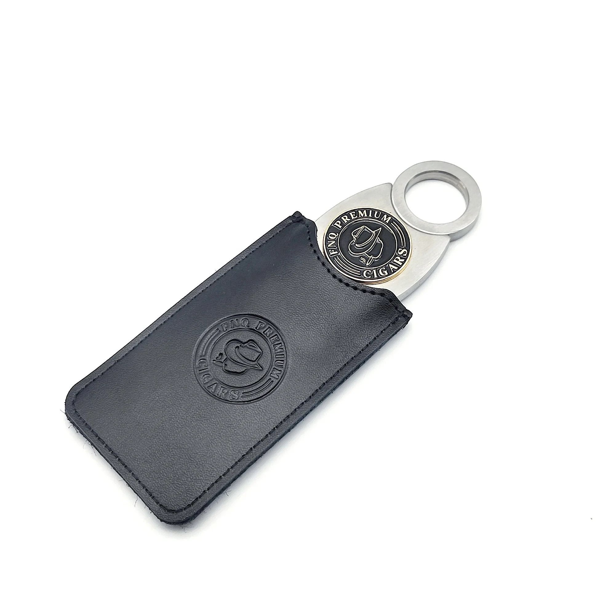 Аксессуары для курительных сигар металлические ножницы из нержавеющей стали с индивидуальным