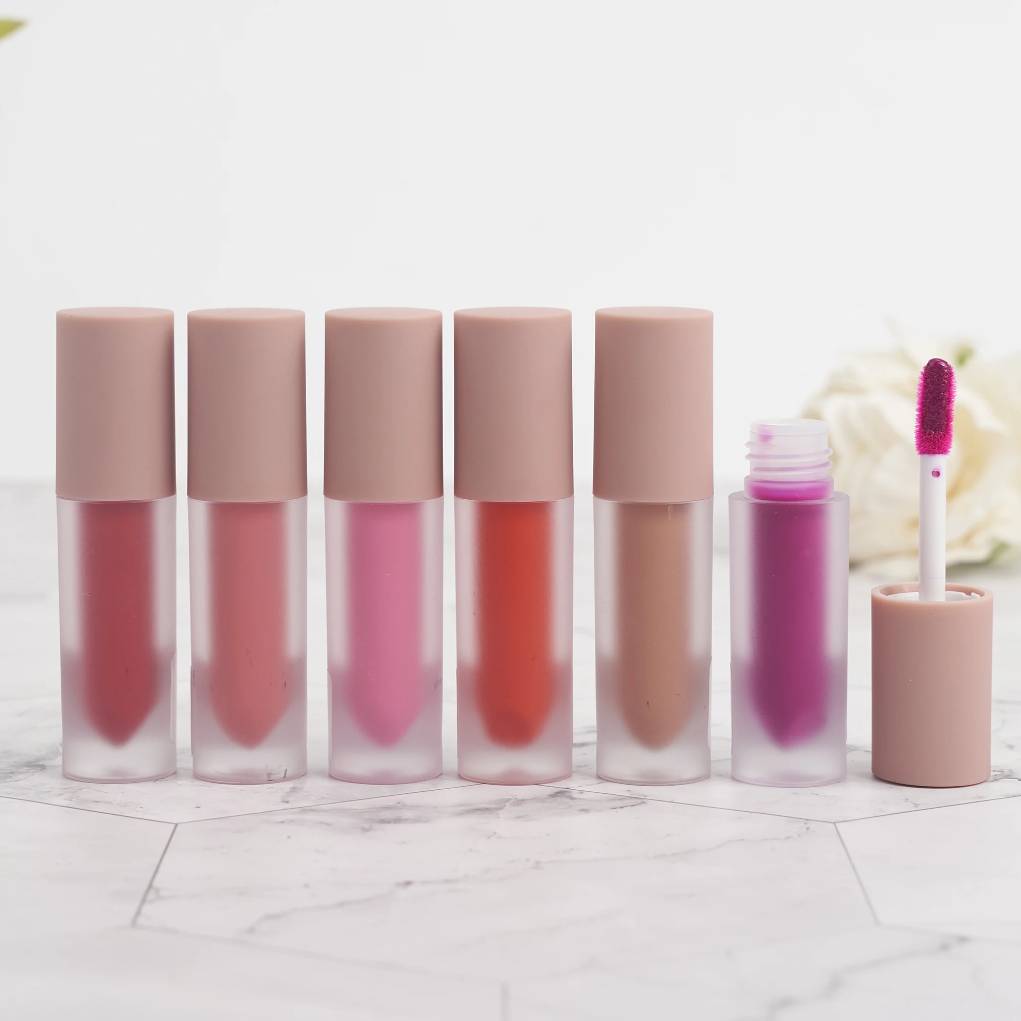 Low MOQ cosmetic private label Liquid Blush OEM wholesale Nude Makeup Naturally vegan Blusher Liquid