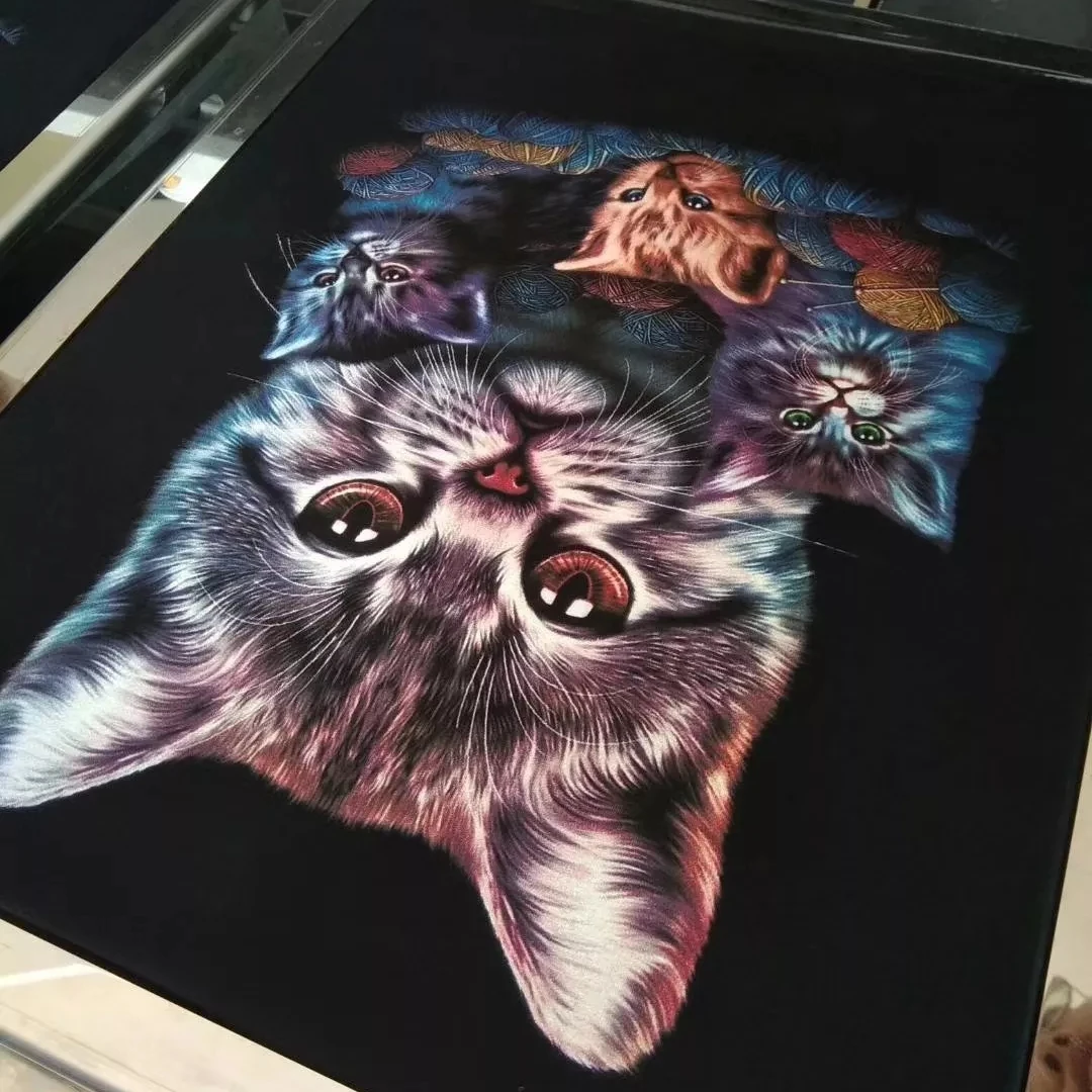 Пигментные белые чернила на водной основе для хлопка полиэстера и нейлоновой ткани DTG