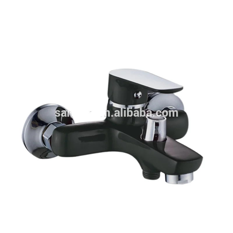 
SANITARY BLACK SHOWER BLACK BATHTUB FAUCET 