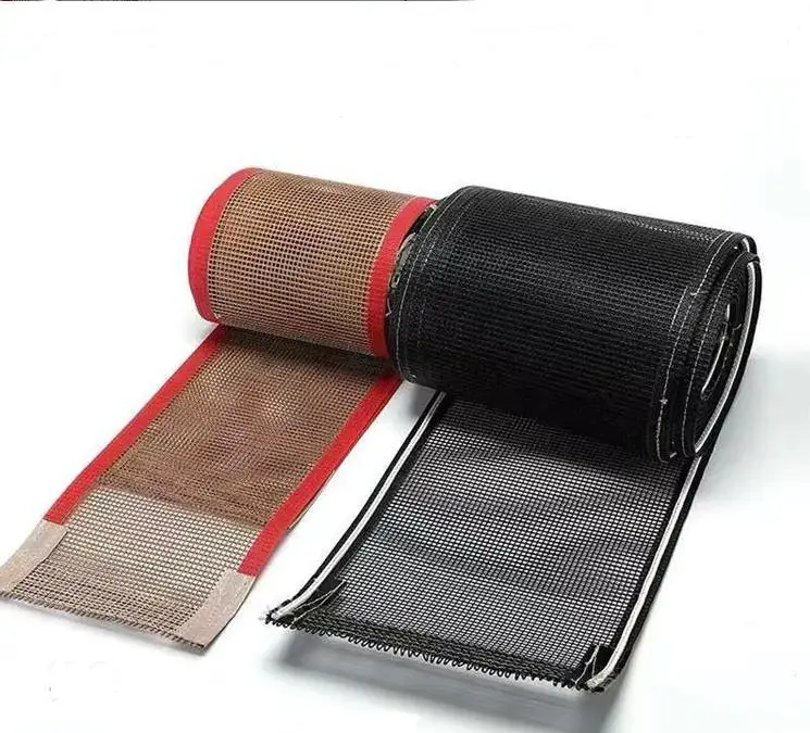 3.5*2.5mm mesh size UV Dryer high temperature resistance PTFE fiberglass open mesh conveyor belt