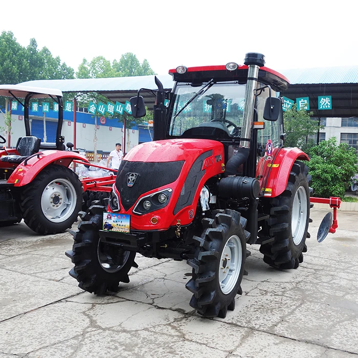 Cheap Farm Tractor 4X4 Drive Farm Middle Horsepower 70HP 4WD Four Wheel Traktor Agricol Farming Tractor Price Philippines
