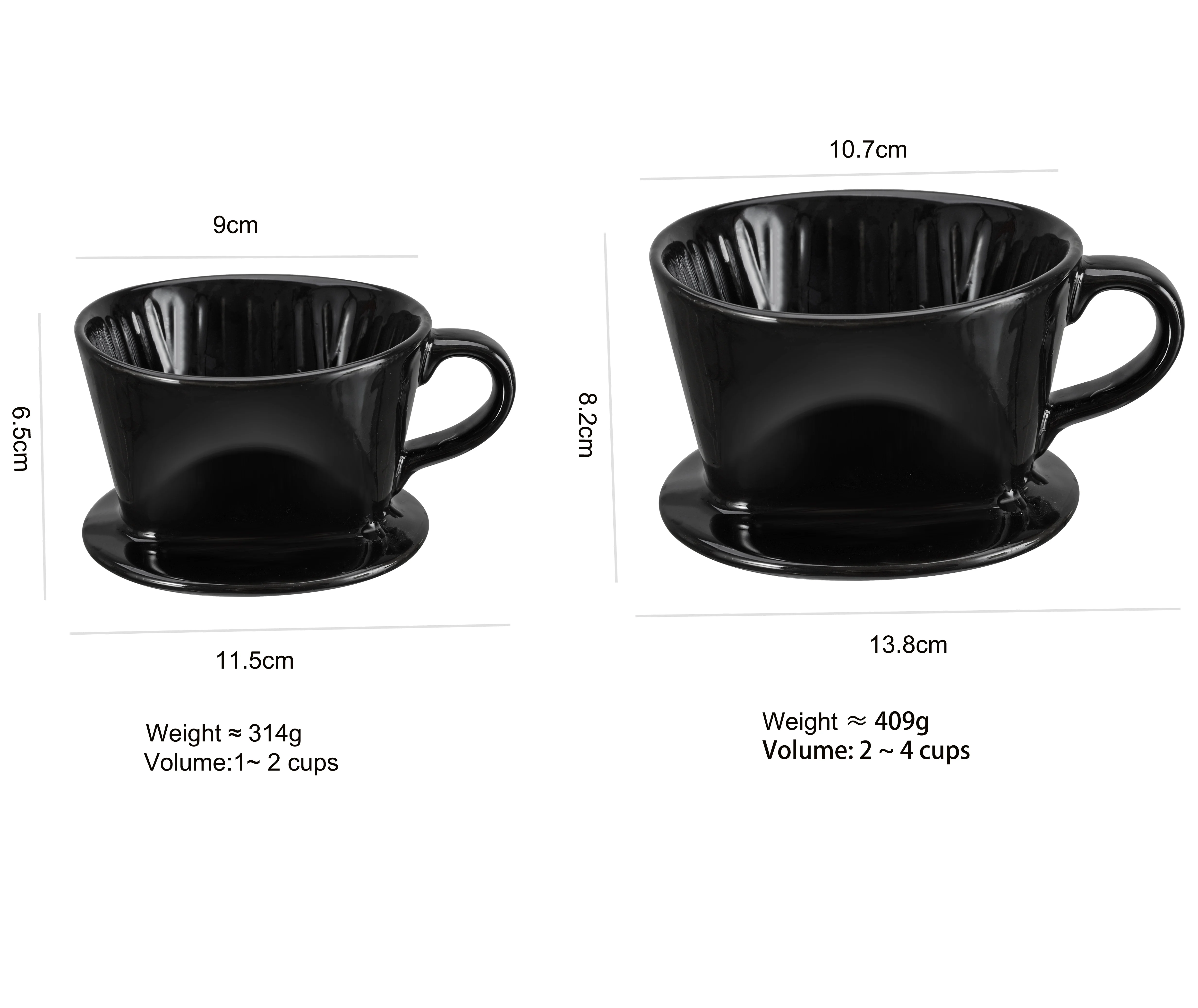 Amazon hotsell White Ceramic Coffee Dripper Reusable Filter Cone Drip Holder Slow Brewe Pour Over Coffee Maker,