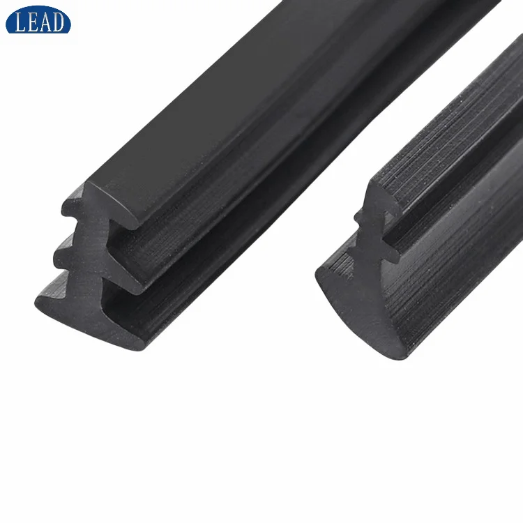 Window Manufacture Custom Oem Extrusion Profile Extruded Molding Silicone Epdm Profile Products Rubber Seals Strips