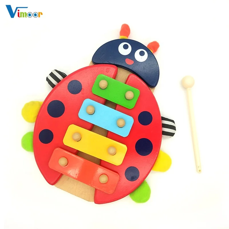 
wooden xylophone toys musical instrument hand knock piano for kids 