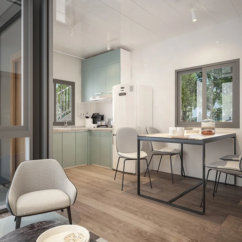 
Prefab House Flat Pack Container House Movable Prefab House Hot Selling Cheap Modern Container Homes 