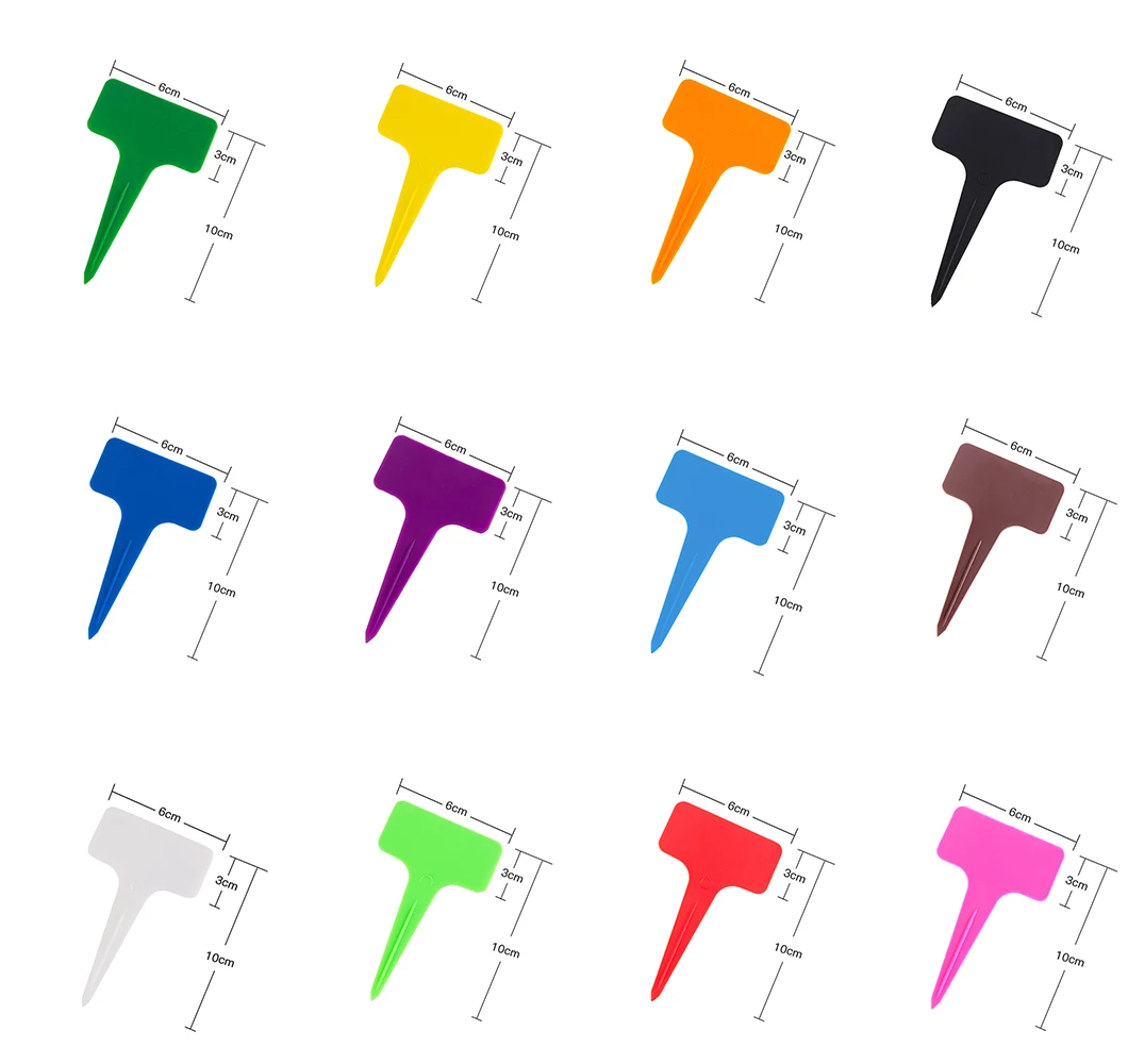 Label Manufactory Garden Plastic Tags Customizable Labels Plant Marker