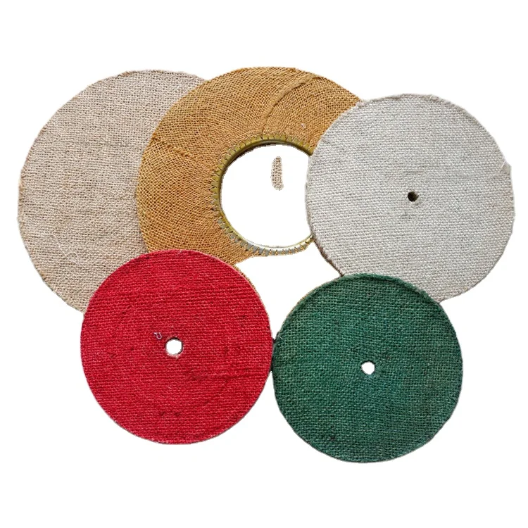 Oil-treated Hard Sisal Polishing Wheel Sisal Buffing Wheels