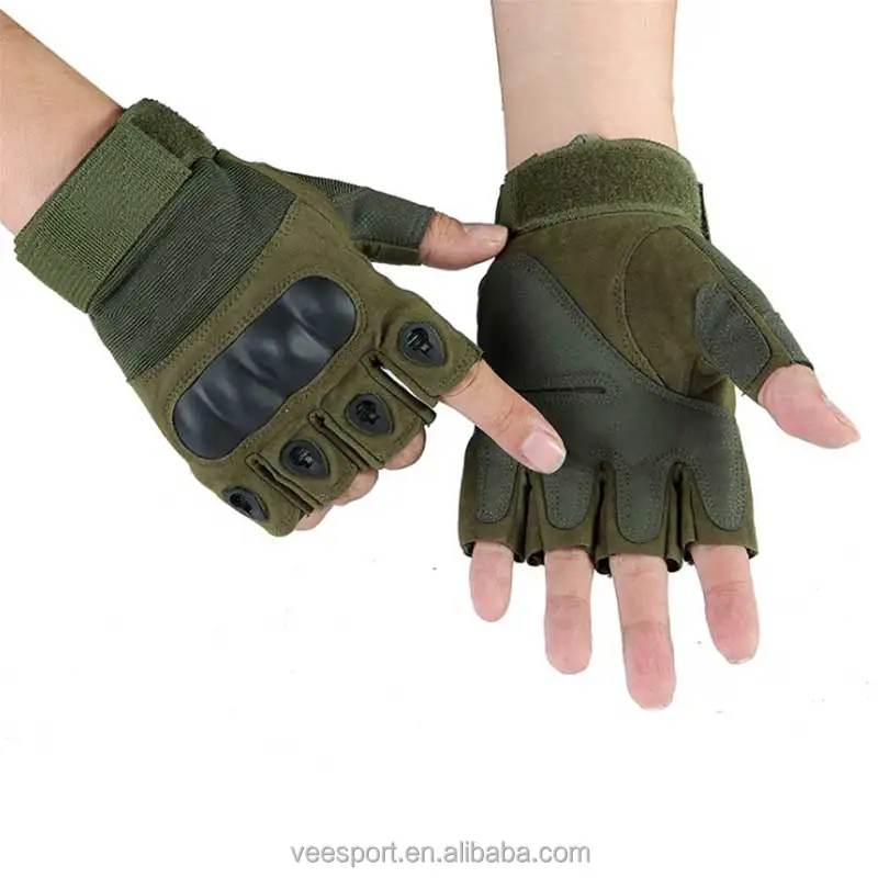 Professional Non slip mitten protection wear-resistance touch screen working mittens washing black green color