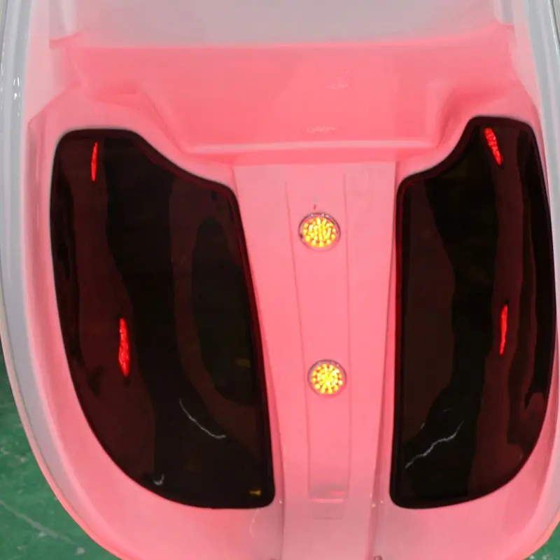 New far infrared LED magic light upgraded thermal wave ozone sauna healthcare spa capsule