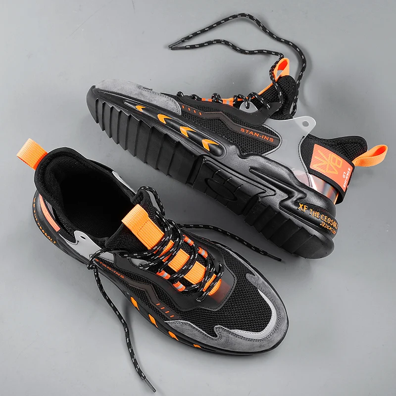 Hot Selling Breathable Mens Fashion Sneakers Zapatos Deportivos Comfortable Running Tennis Shoes Men