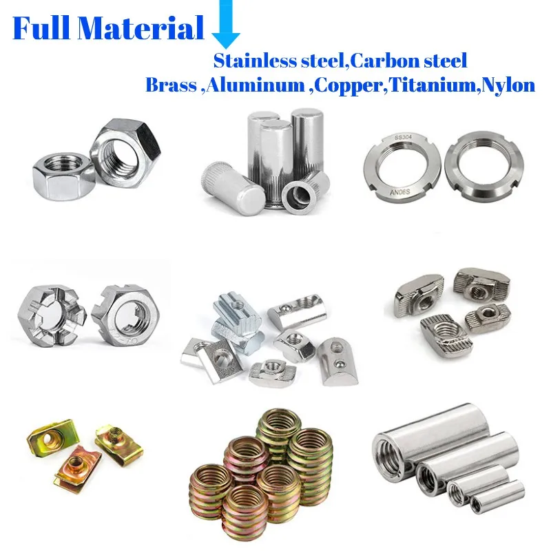 Din928 Din929 Stainless Steel Galvanized Hex Weld Nut