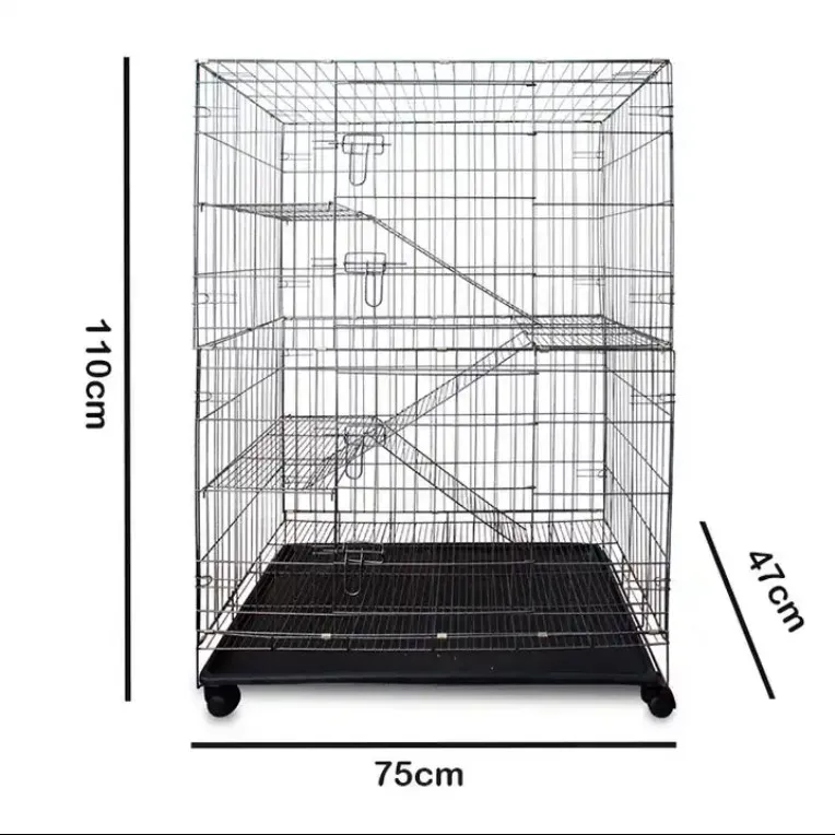 used cat cage double cat boarding cages for sale